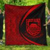 Tuvalu Coat Of Arms Polynesian Premium Quilt  Circle Style  04 J2  Quilt